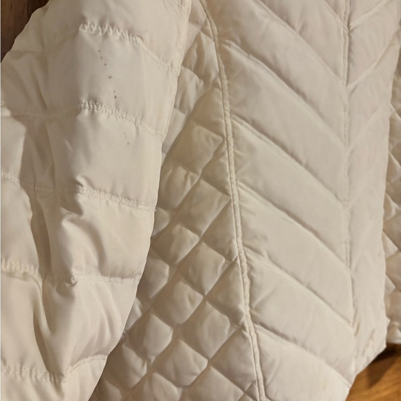 Nine West Jacket XXL Cream Winter Lightweight Puffer Zip Up - Picture 6 of 6